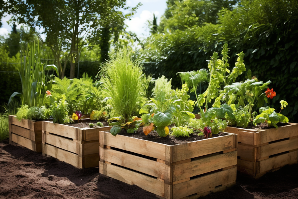 Paturi supraînălțate realizate din paleți de lemn: O soluție practică pentru grădina ta